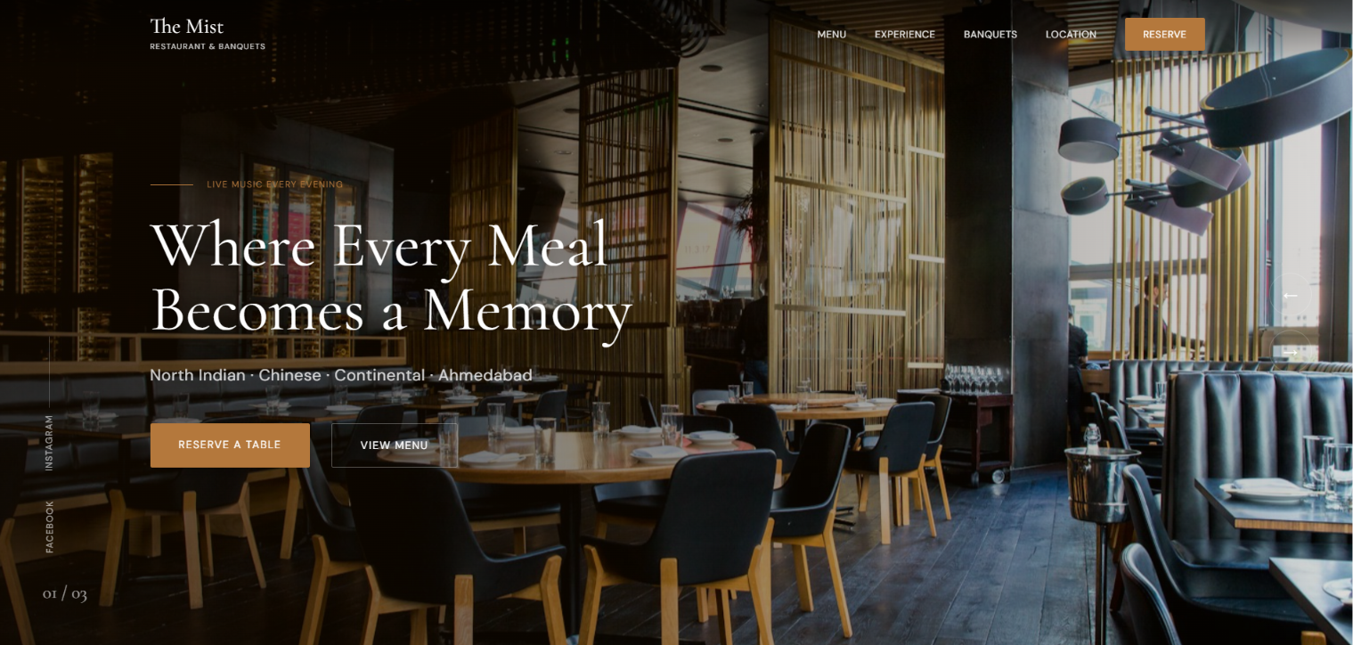 The Mist Banquets & Dining